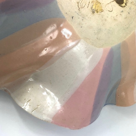 Handpainted WHITE and pink Decorative Bowls Raffled Large & Medium - Picture 15 of 16